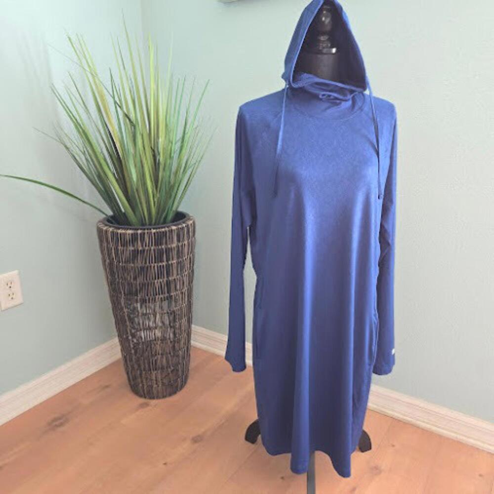 Reel Legends Keep it Cool Performance Hooded Dress XL - UPF 50+ protection